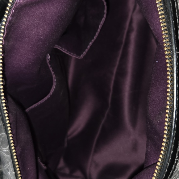 Coach Gray and Black Handbag - Picture 8 of 9